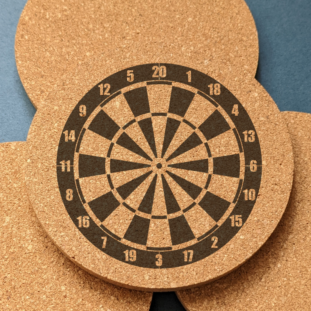 Sports Basketball single cork coaster, ideal gift for birthday or  anniversary – Rough Sawn Wood Crafts