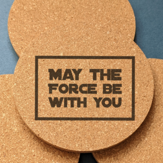 Star Wars, Jedi, Galaxy Far Away Cork coasters, set of 4 (set 2 of 2)