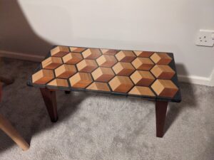 Tumbling Block Coffee Table